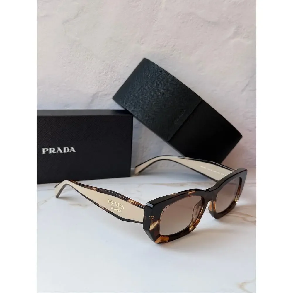NEW Prada PR B05S Sunglasses in Tortoise Brown